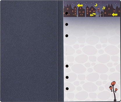 Kingdom Hearts Traverse Town Refill Notebook