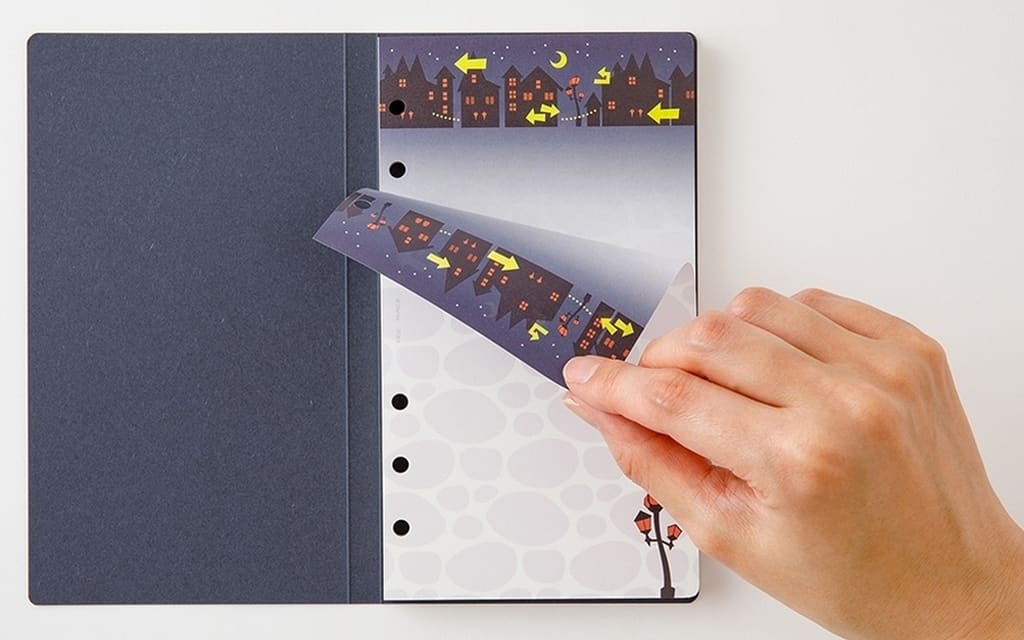 Kingdom Hearts Traverse Town Refill Notebook
