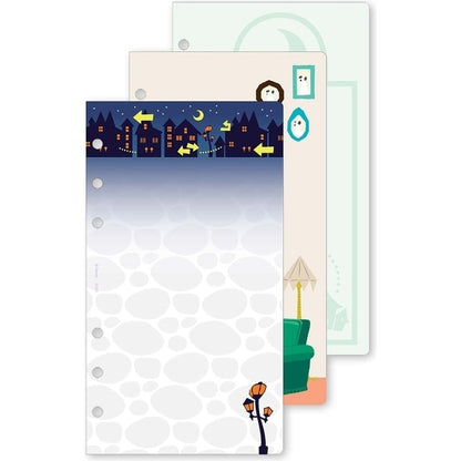 Kingdom Hearts Traverse Town Refill Notebook