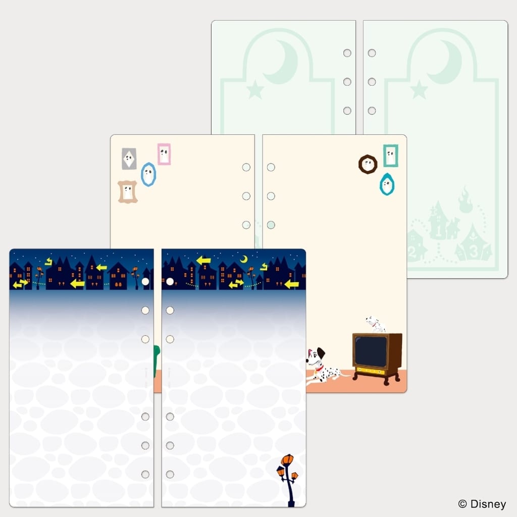 Kingdom Hearts Traverse Town Refill Notebook