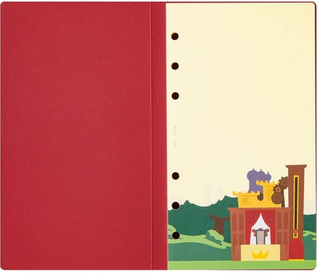 Kingdom Hearts Wonderland Refill Notebook, Bible Size, Square Enix, Pre-owned
