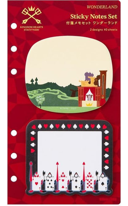 Kingdom Hearts Wonderland Die-Cut Sticky Note Set