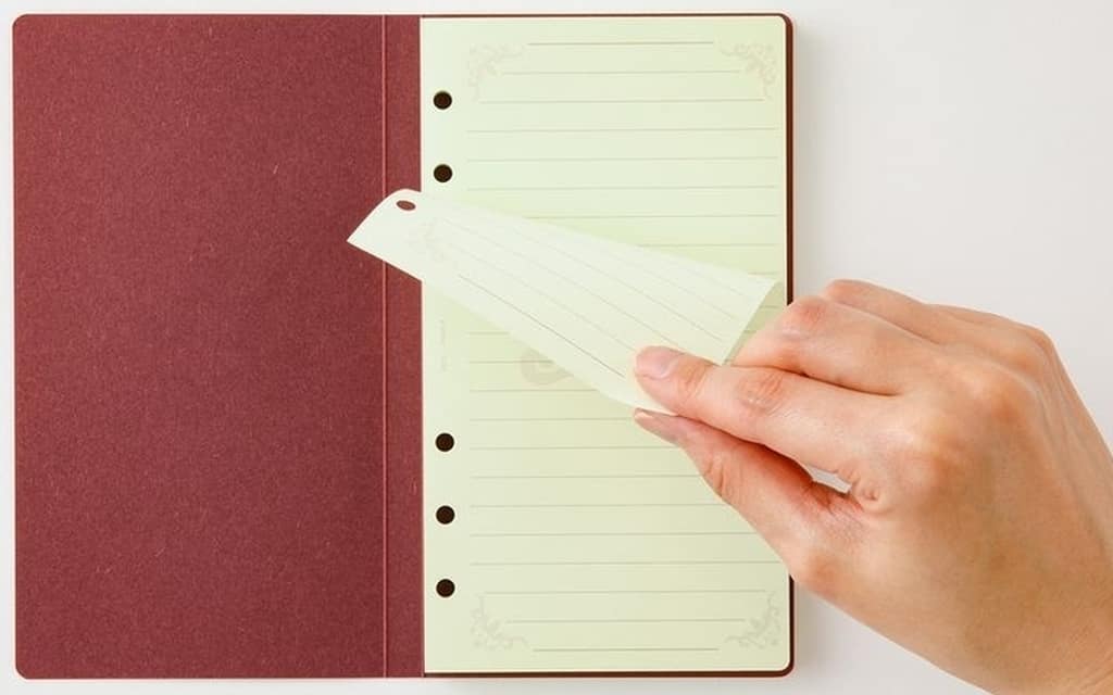 Kingdom Hearts Jiminy Memo Refill Notebook, Bible Size, Square Enix, Pre-Owned