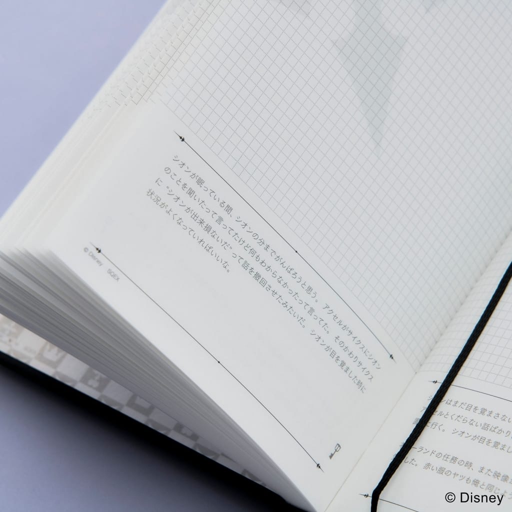 Roxas Diary Notebook Kingdom Hearts
