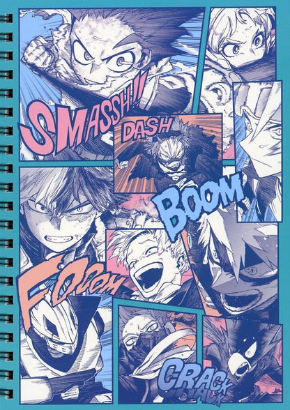My Hero Academia Students A5 American Comic-Style Ring Notebook