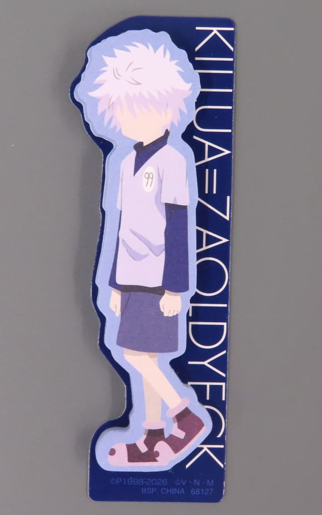 Killua Zoldyck Die-Cut Memo Collection HUNTER×HUNTER I Prize