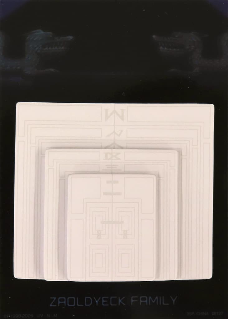 HUNTER×HUNTER Zoldyck Family Trial Gate Die-Cut Memo Collection