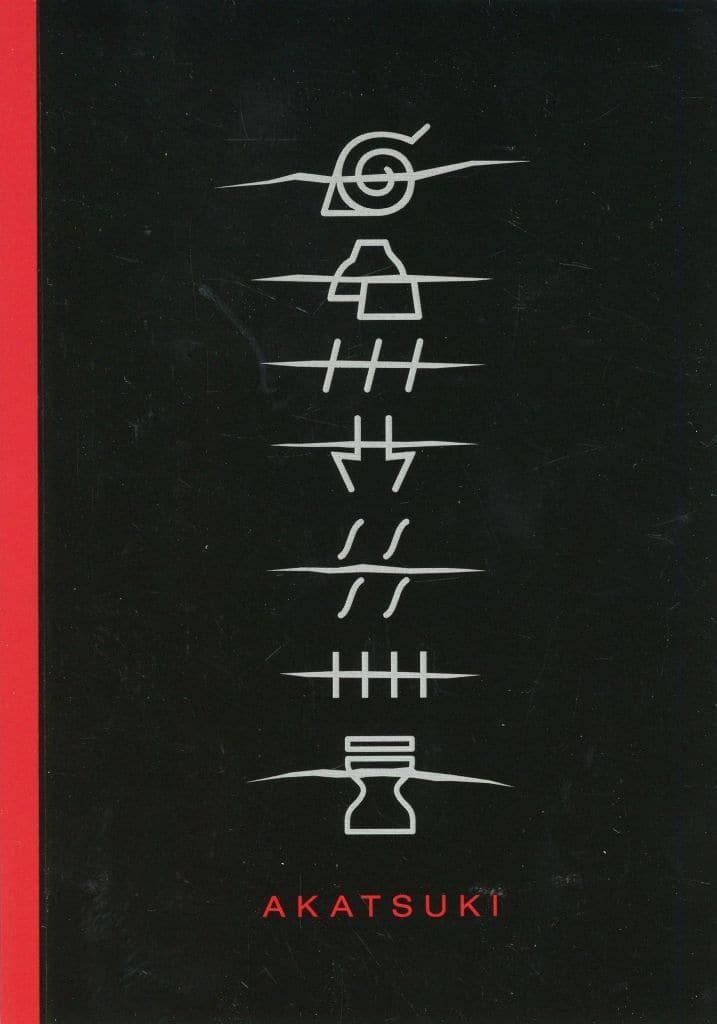 Akatsuki B6 Notebook Naruto Shippuden Kazekage Rescue Arc G Prize
