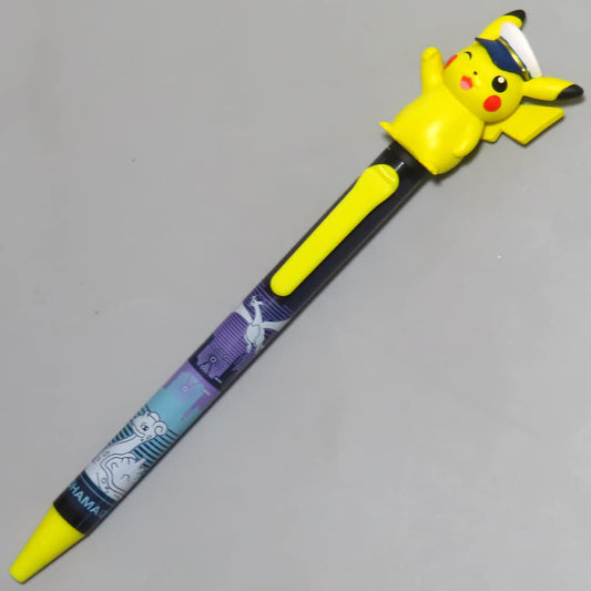 Pokémon World Championships 2023 Figure Pen Set - Official Pokémon Brand 17cm Black Ink Collector Pen with Mini Figures (Used)