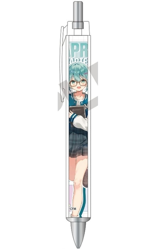 Hatsune Miku Thick-Barrel Mechanical Pencil — Glasses Style (Crux) 135mm Pre-owned
