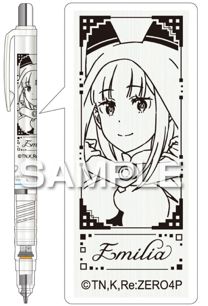 Emilia DelGuard Mechanical Pencil Length Approx. 137.3 mm