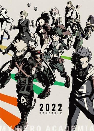 My Hero Academia 2022 Schedule Planner, B6 Size, Ensky, Pre-owned
