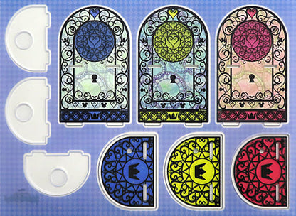 Kingdom Hearts Articulated Acrylic Pen Stand Set