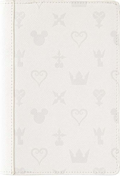 Kingdom Hearts Monogram PU System Planner Cover White