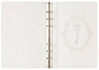 Kingdom Hearts Monogram PU System Planner Cover White