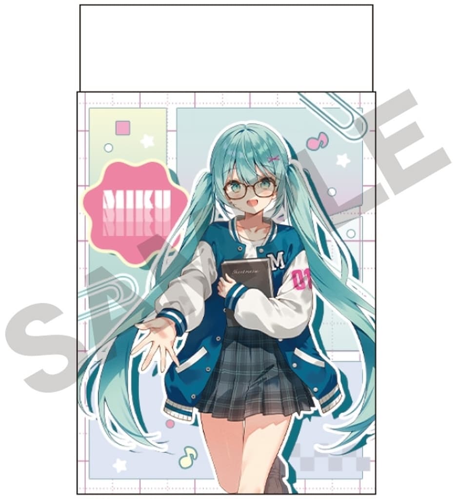 Hatsune Miku Matomaru-kun Eraser Glasses Style VOCALOID Collectible Stationery Pre-owned