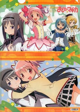 Puella Magi Madoka Magica Clear File A4 - Movic Official Stationery (Pre-owned)