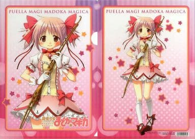 Puella Magi Madoka Magica A4 Clear File (Movic) - Pre-owned