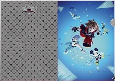 KINGDOM HEARTS 3D Dream Drop Distance Clear File C Blue Background