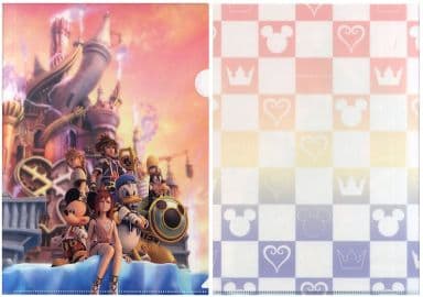 Kingdom Hearts II A4 Clear File - Hollow Bastion Background