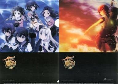 Kantai Collection -KanColle- A4 Clear File Miiro/Fubuki Bonus