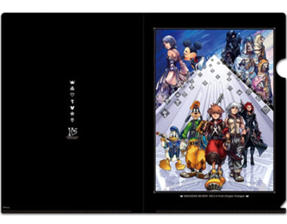 Kingdom Hearts A4 Clear File Set 3-Piece
