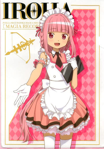Iroha Tamaki (Illustration) A4 Clear File Vol.1 - SEGA Limited Magia Record: Puella Magi Madoka Magica Side Story Campaign UFO Catcher Bonus (Pre-owned)