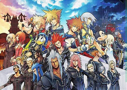 Kingdom Hearts II Collection A4 Metallic Clear File - Square Enix, Pre-owned