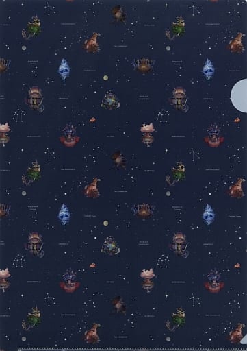 Kingdom Hearts Melody of Memory World Icon A4 Clear File