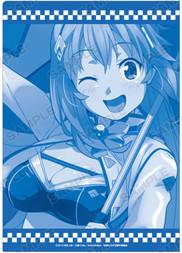 Aqua Race Queen Ver. A4 Clear File KonoSuba