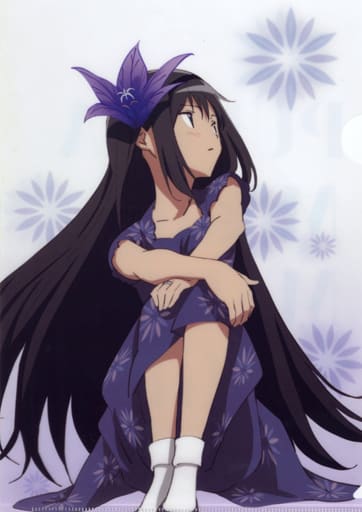Homura Akemi A4 Clear File - Puella Magi Madoka Magica Anniversary Stage - Aniplex - Pre-owned