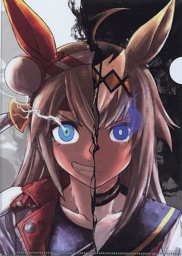 Oguri Cap & Tamamo Cross Special B5 Clear File — Toranoana Purchase Bonus for Umamusume: Cinderella Gray Vol.3 (Toranoana / Shueisha, Used)