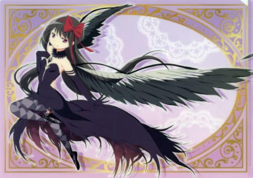 Akuma Homura A4 Clear File - Puella Magi Madoka Magica 10th @ Dash Store Collection (Movic) - Pre-owned