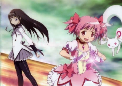 Madoka Kaname, Homura Akemi & Kyubey A4 Clear File Archive - Puella Magi Madoka Magica 10th Exhibition - Aniplex - Pre-owned (A4)
