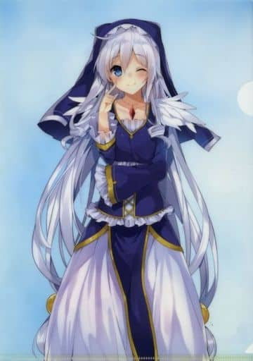 Eris A4 Clear File - KonoSuba 2016 Point Exchange Prize