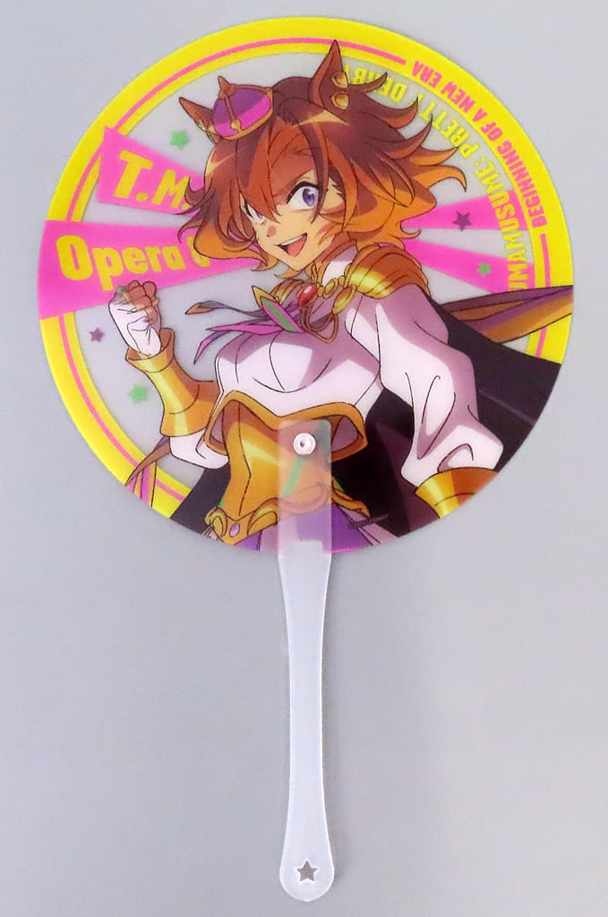 T.M. Opera O Clear Hand Fan (20cm) - Umamusume Pretty Derby – Beginning of a New Era Theater Goods (Toho) - Used