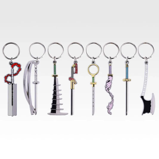 Zanpakuto Metal Charm (8 Types, Complete Set Available) - Ichiban Kuji E Prize - Bleach