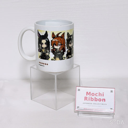Umamusume Pretty Derby GOLD WEEK Mini Character Mug Cup — Stay Gold, Dream Journey, Orfevre, Nakayama Festa, Gold Ship & Fenomeno [Cygames Place Exclusive]
