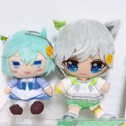 Seiun Sky Umamusume Pretty Derby Rare Collector's Bundle — Chibi Plush, Formeit Plush, Manju Mascot, Acrylic Plates, Mini Shikishi, Can Badge, Sarakore Ball Chain & Daiso Acrylic Stands