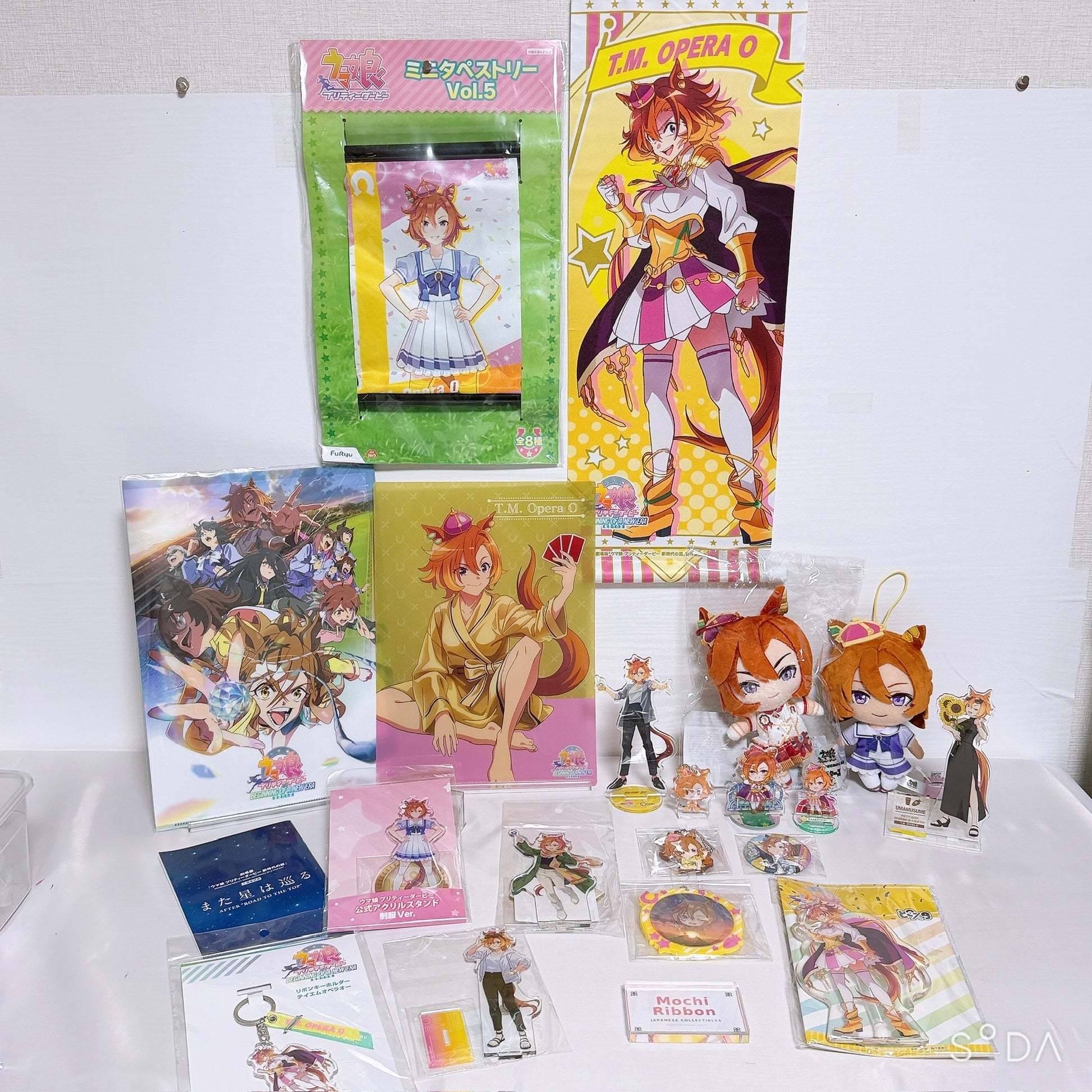 T.M. Opera O Ultimate Fan Set – Plush, Poster, Acrylic Stands, Keychains & More (20-Piece Collection) | Umamusume: Pretty Derby