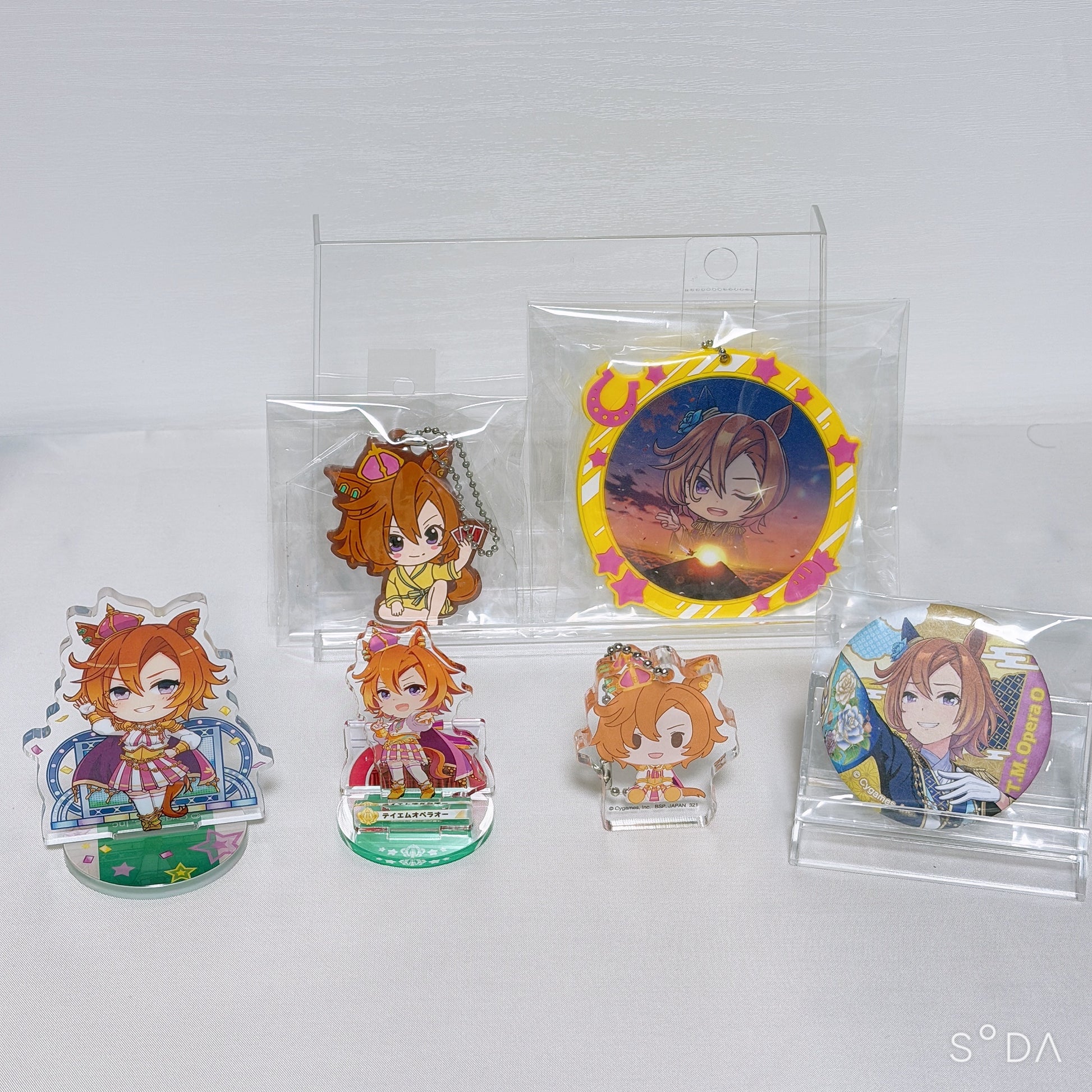 T.M. Opera O Ultimate Fan Set – Plush, Poster, Acrylic Stands, Keychains & More (20-Piece Collection) | Umamusume: Pretty Derby