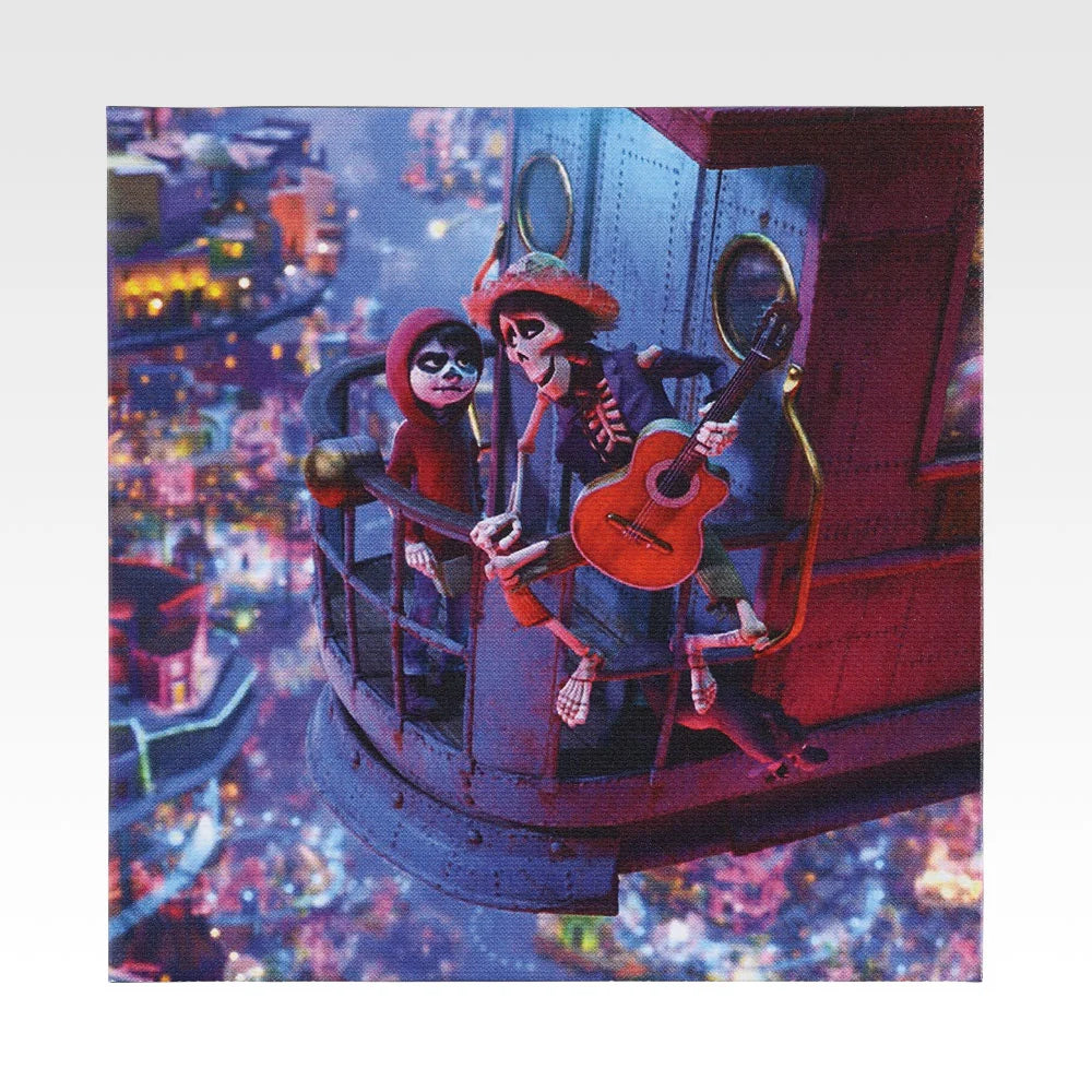 Miguel & Héctor (Cable Car) - Mini Canvas Board (6 Types, Complete Set Available) - Ichiban Kuji F Prize - Coco