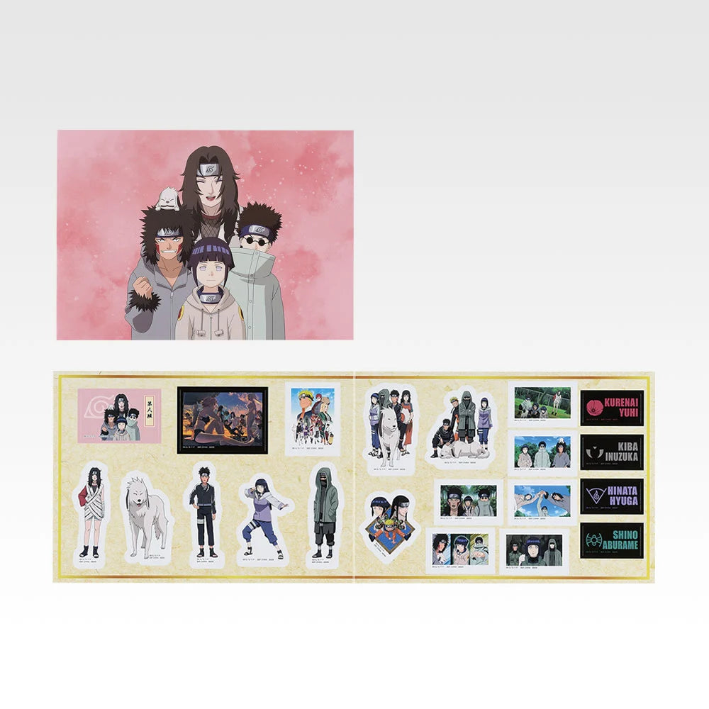 Team Kurenai Fold-out Sticker - Variety Sticker (10 Types, Complete Set Available) - Ichiban Kuji I Prize - Naruto Shippuden