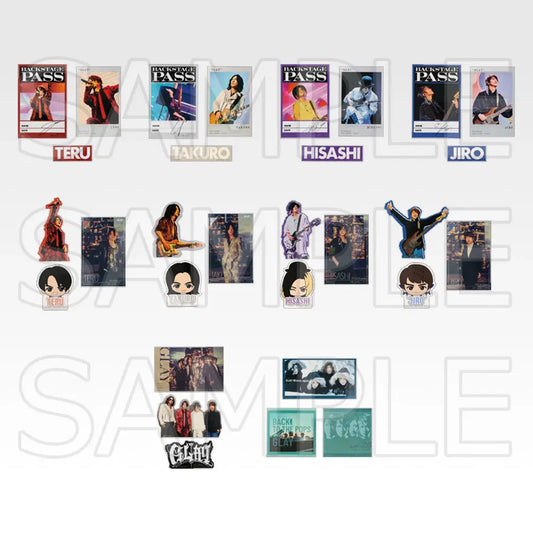 Sticker Set (10 Types, Complete Set Available) - Ichiban Kuji G Prize - GLAY