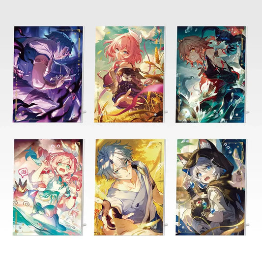 Acrylic Board (6 Types, Complete Set Available) - Ichiban Kuji D Prize - Honkai: Star Rail