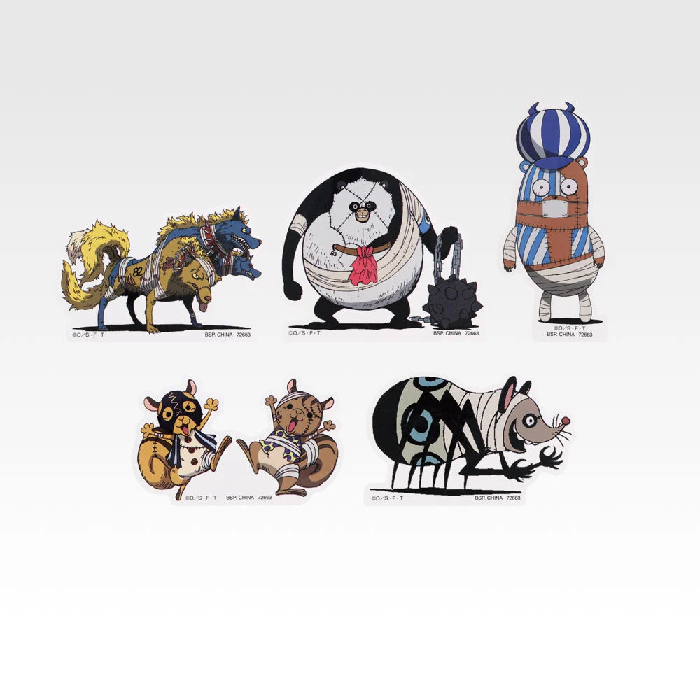 Animal Sticker Collection (7 Types, Complete Set Available) 3