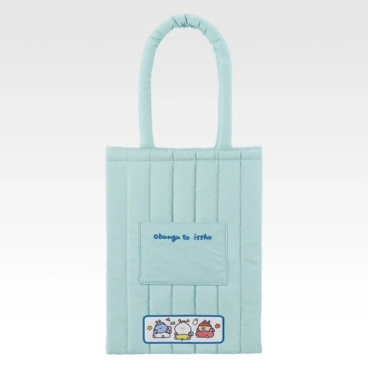 Quilted Tote Bag - Ichiban Kuji B Prize - Obungu to Issho