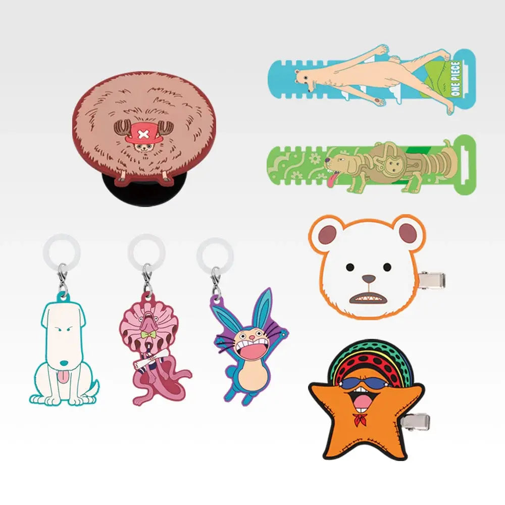 Animal Rubber Collection (8 Types, Complete Set Available) - Ichiban Kuji H Prize - One Piece