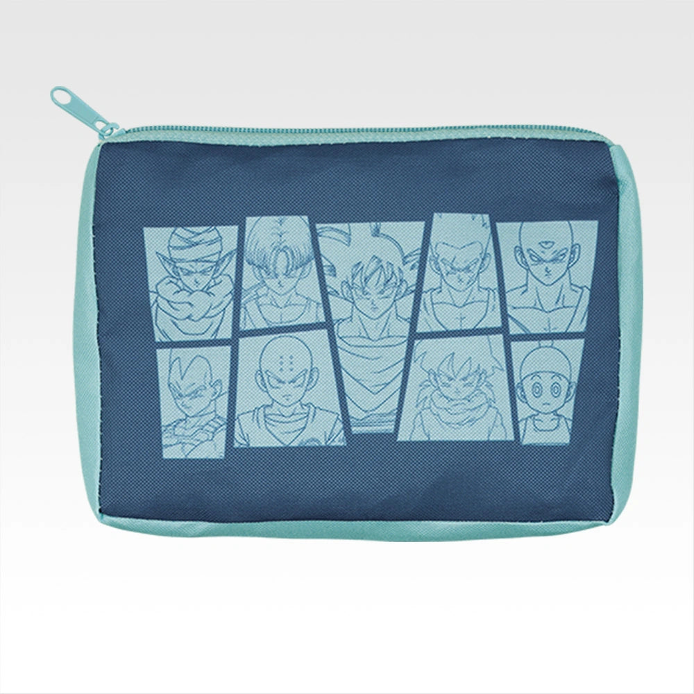 Z Fighters Line Art - Pouch (7 Types, Complete Set Available) - Ichiban Kuji G Prize - Dragon Ball