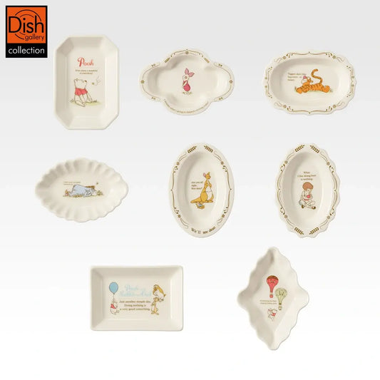 Miniature Plate (8 Types, Complete Set Available) - Ichiban Kuji H Prize - Winnie the Pooh